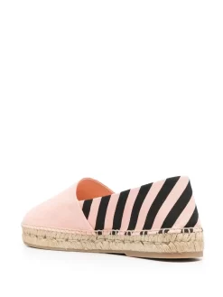 Women Off-White Diag-stripe Espadrilles -Off-White 18517424 39980810 1000