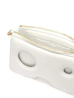 Women Off-White Burrow Zipped Pouch -Off-White 18531707 41351793 1000