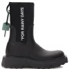 Women Off-White Sponge Logo-print Rain Boots