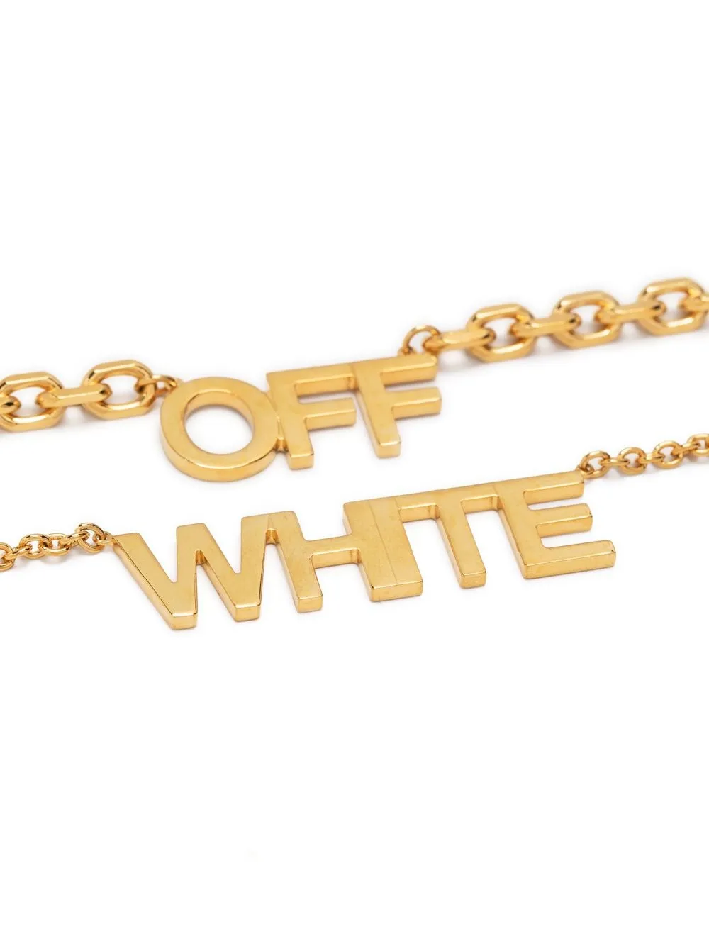 Women Off-White Logo-pendant Necklace 3 Women Off-White Logo-pendant Necklace - Image 3