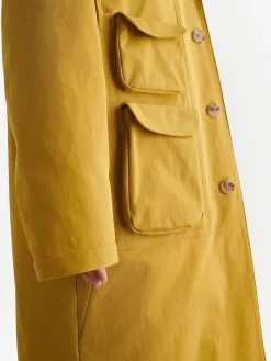 Women Off-White Multi Cargo-pocket Midi Coat 9 Women Off-White Multi Cargo-pocket Midi Coat -Off-White 18532342 41476905 1000