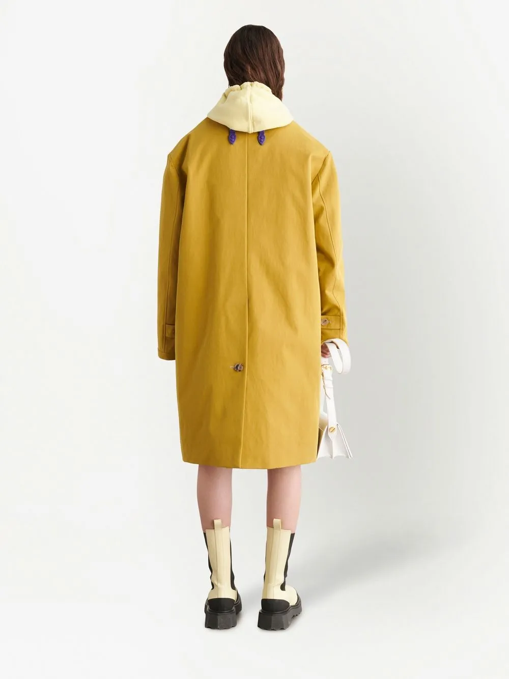 Women Off-White Multi Cargo-pocket Midi Coat 4 Women Off-White Multi Cargo-pocket Midi Coat - Image 4