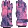 Women Off-White Tie-dye Insulated Ski Gloves