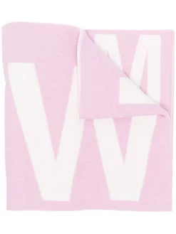 Women Off-White Logo-print Scarf
