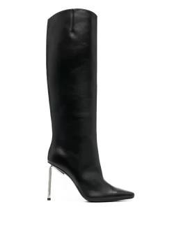 Women Off-White Allen 100mm Leather Knee Boots