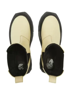 Women Off-White Sponge-effect Sole Chelsea Boots -Off-White 18533239 41353083 1000