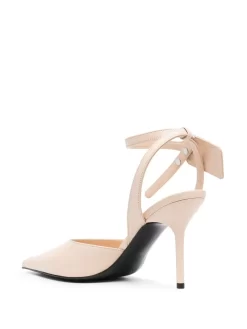 Women Off-White Pointed-toe Heeled Pumps -Off-White 18533254 41510346 1000