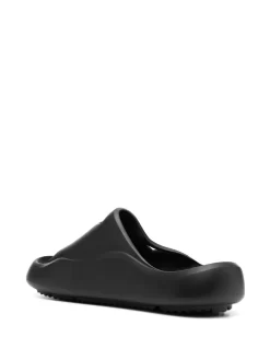 Men Off-White Hole-effect Rubber Slides -Off-White 18534037 41362800 1000
