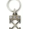 Women Off-White X Gabriel Urist Arrows Crystal Keychain