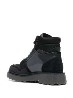 Men Off-White Camouflage-print Hiking Ankle Boots -Off-White 18535166 41224094 1000