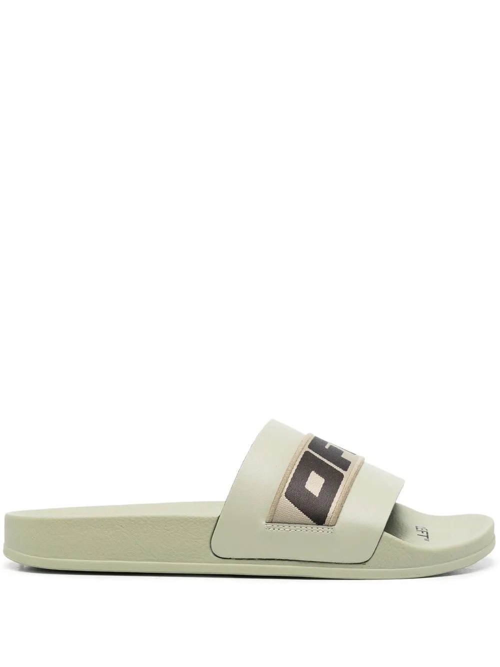 Men Off-White Industrial Logo Slides 1 Men Off-White Industrial Logo Slides