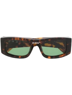 Women Off-White Lucio Logo-print Sunglasses