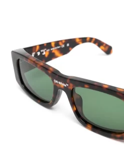 Women Off-White Lucio Logo-print Sunglasses -Off-White 18535665 41880127 1000