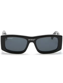 Women Off-White Lucio Rectangular-frame Sunglasses