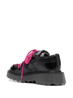 Women Off-White X Church&apos;s Burwood Leather Brogues -Off-White 18579384 41773507 1000