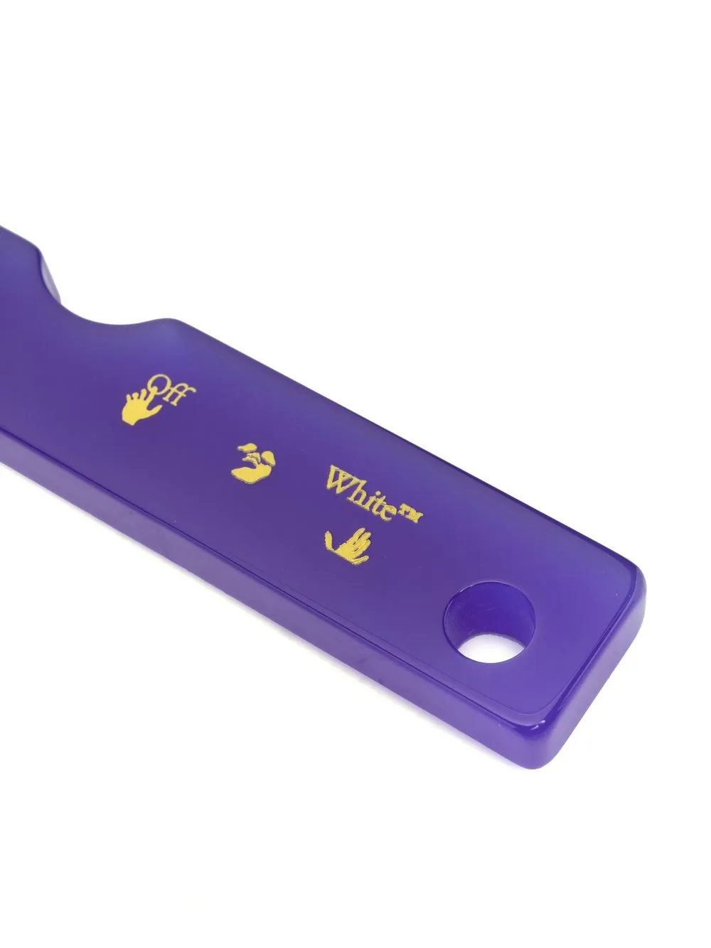 Women Off-White Hands Off Hairbrush 2 Women Off-White Hands Off Hairbrush - Image 2