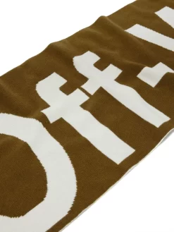 Women Off-White Intarsia-knit Logo Scarf 5 Women Off-White Intarsia-knit Logo Scarf -Off-White 18784425 41355804 1000