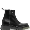 Men Off-White Sponge-sole Ankle Boots