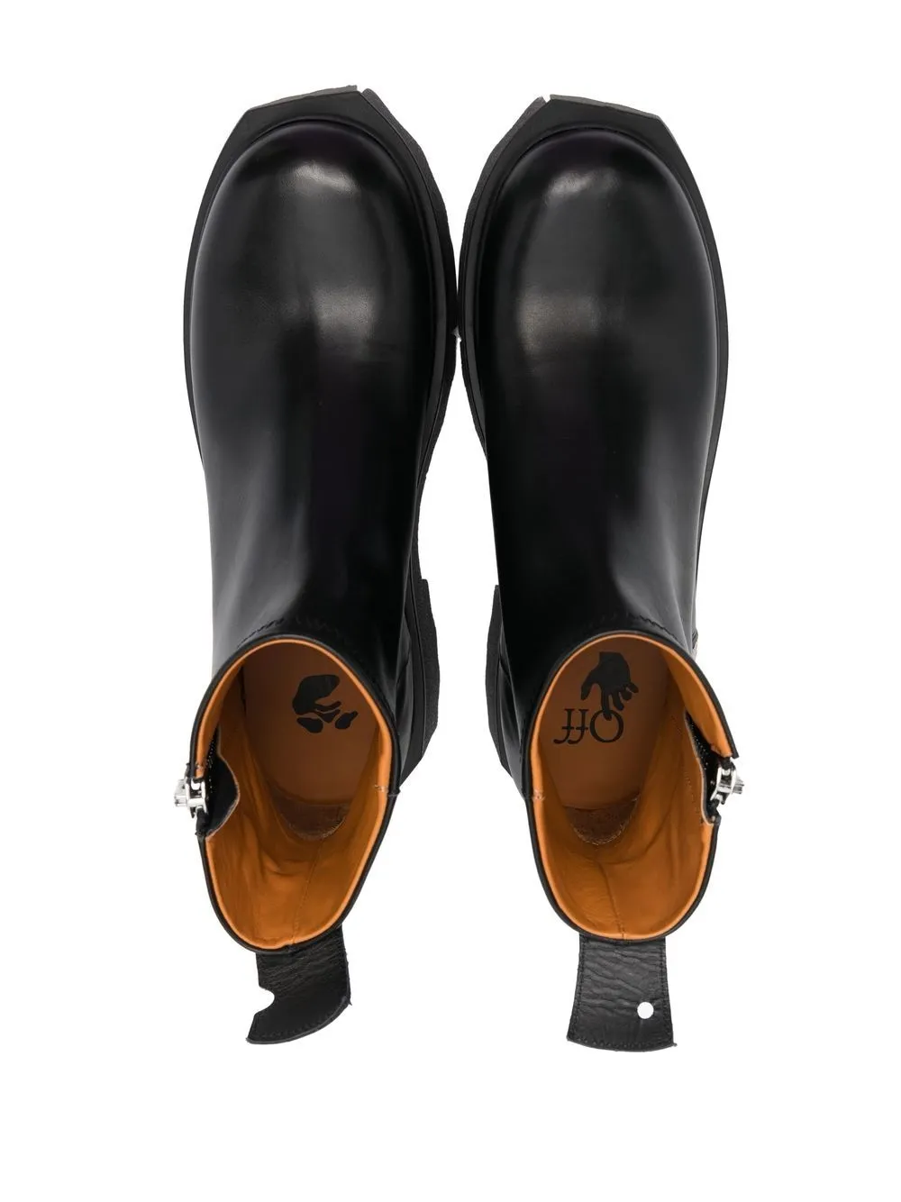 Men Off-White Sponge-sole Ankle Boots 4 Men Off-White Sponge-sole Ankle Boots - Image 4