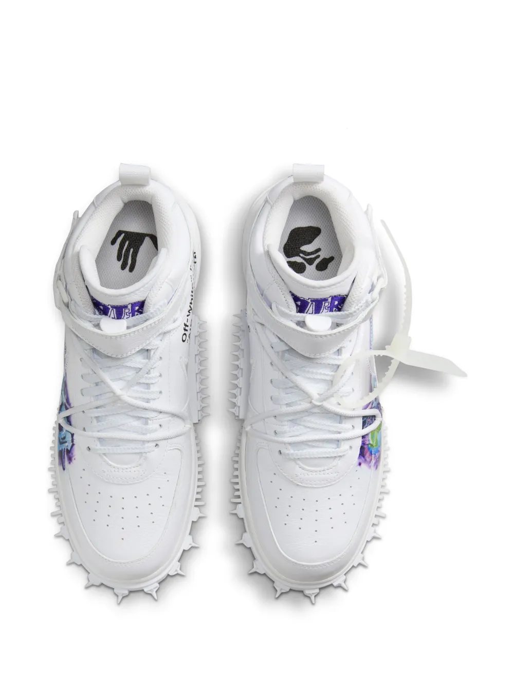 Women Nike X Off-White Air Force 1 Lace-up Sneakers 5 Women Nike X Off-White Air Force 1 Lace-up Sneakers - Image 5