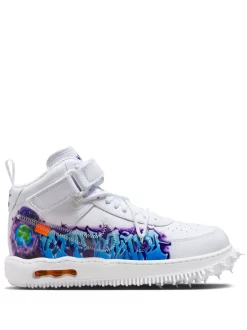 Women Nike X Off-White Air Force 1 Lace-up Sneakers