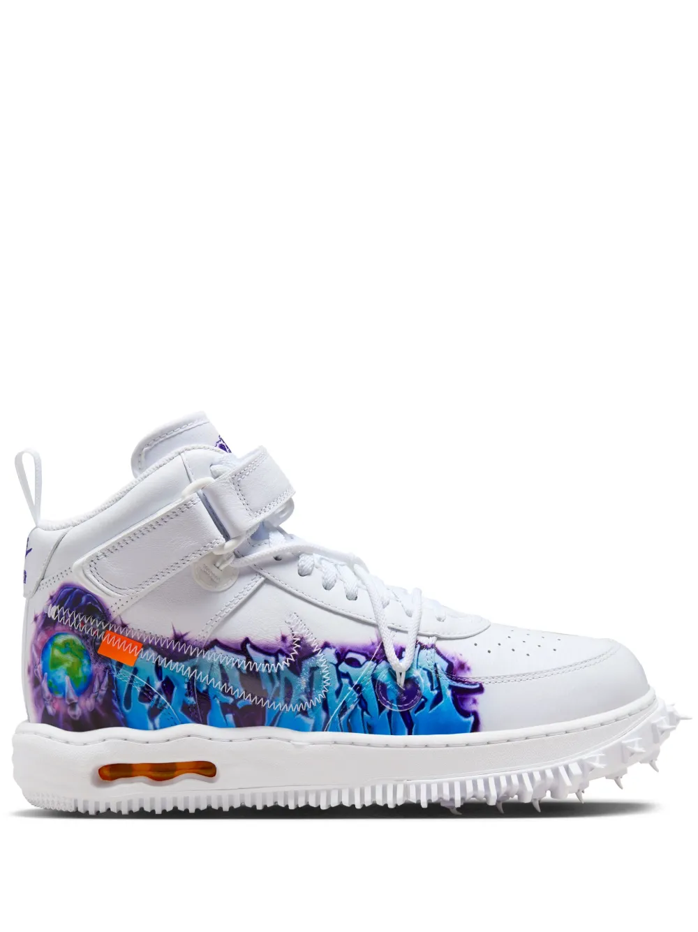 Women Nike X Off-White Air Force 1 Lace-up Sneakers 1 Women Nike X Off-White Air Force 1 Lace-up Sneakers