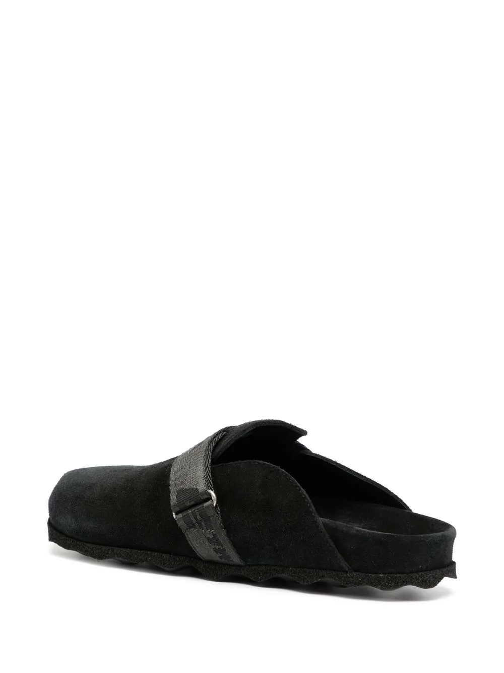 Women Off-White Industrial Belt Suede Mules 3 Women Off-White Industrial Belt Suede Mules - Image 3