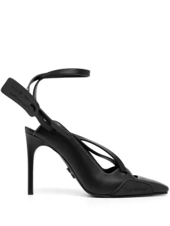 Women Off-White Warped 110mm Pointed-toe Pumps