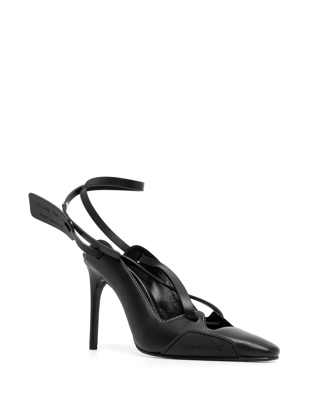 Women Off-White Warped 110mm Pointed-toe Pumps 2 Women Off-White Warped 110mm Pointed-toe Pumps - Image 2