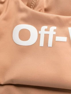 Women Off-White Logo-print Swimsuit -Off-White 18982052 41635945 1000