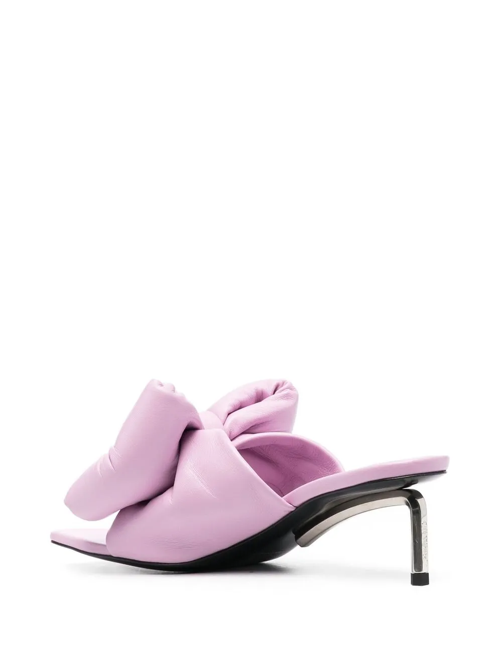 Women Off-White Allen Bow-embellished 60mm Mules 3 Women Off-White Allen Bow-embellished 60mm Mules - Image 3