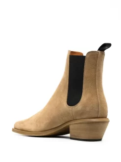 Men Off-White Texan Suede Ankle Boots -Off-White 19053711 41608402 1000