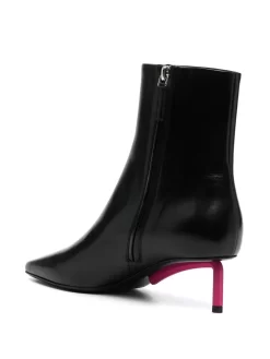 Women Off-White Square-toe Ankle Boots -Off-White 19080437 41811090 1000