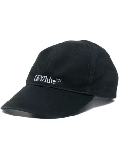 Women Off-White Bookish Embroidered-logo Cap