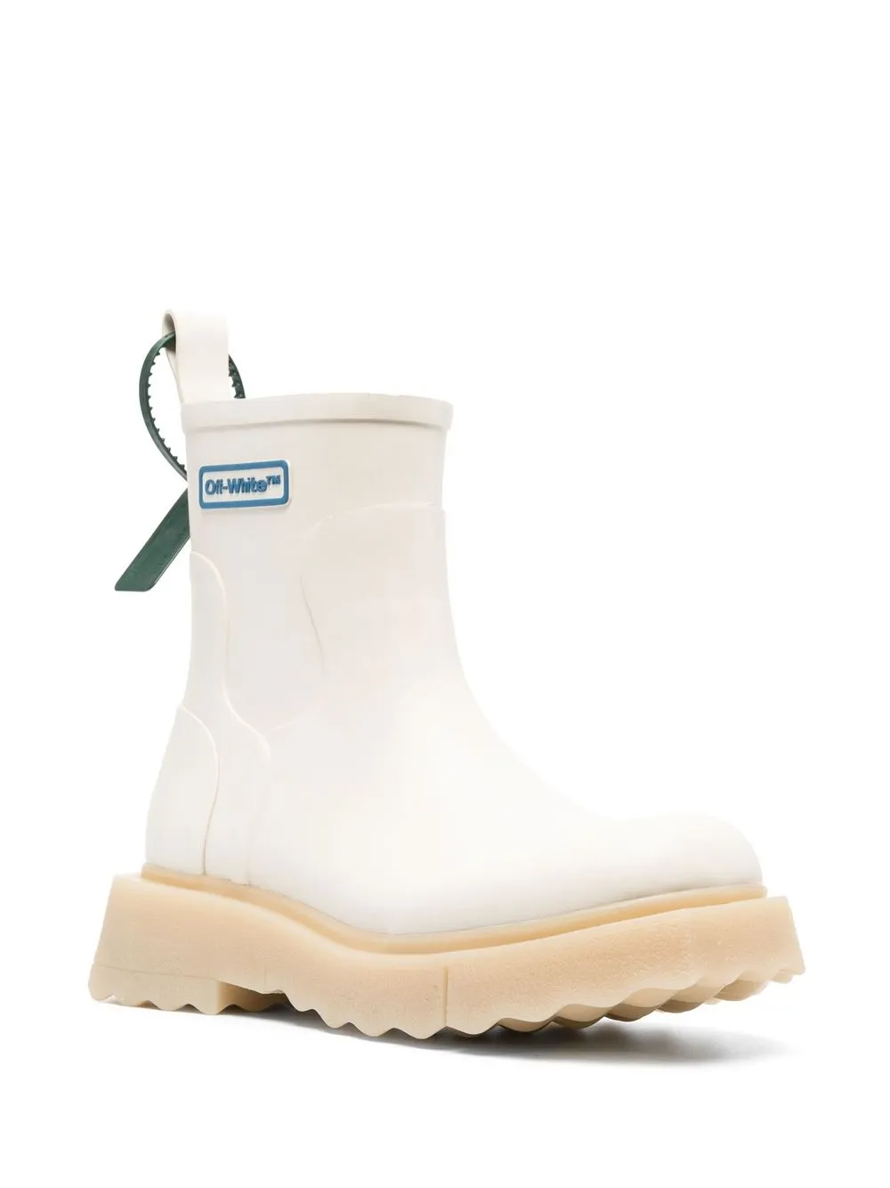 Men Off-White Sponge Ankle Boots 2 Men Off-White Sponge Ankle Boots - Image 2