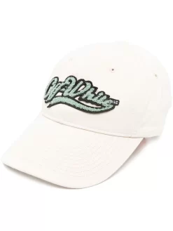Women Off-White Logo-embroidered Cap