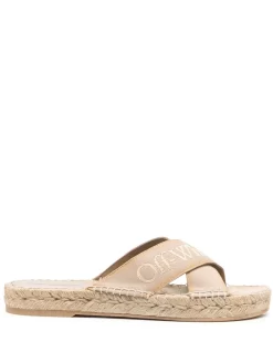 Women Off-White Bookish Criss-Cross Espadrille