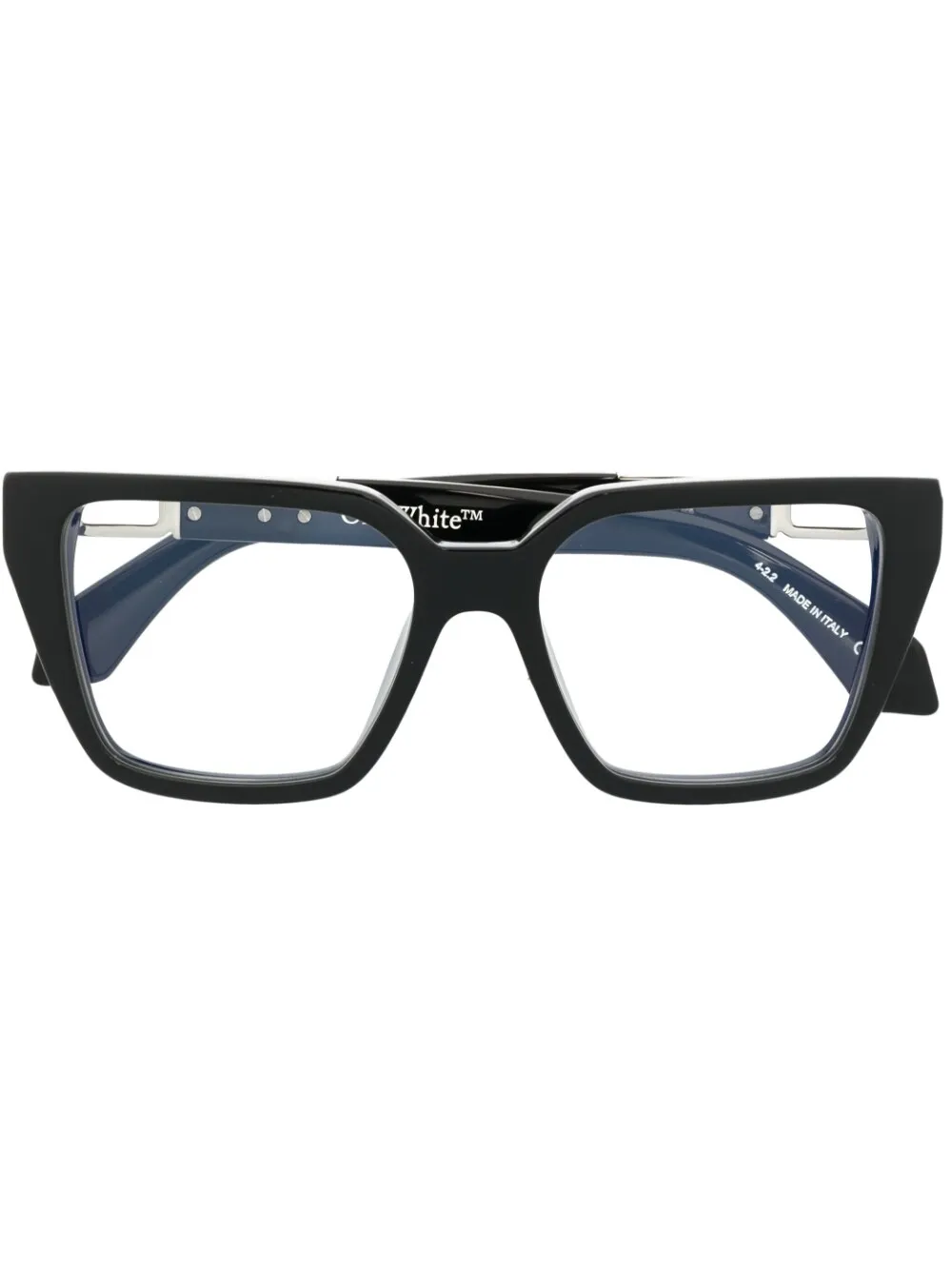Women Off-White Optical Style 34 Square-frame Glasses 1 Women Off-White Optical Style 34 Square-frame Glasses