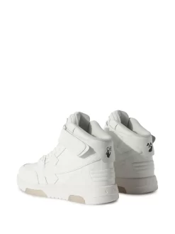 Women Off-White Out Of Office Mid-top Sneakers -Off-White 19320946 44347399 1000