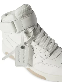 Women Off-White Out Of Office Mid-top Sneakers -Off-White 19320946 44348307 1000
