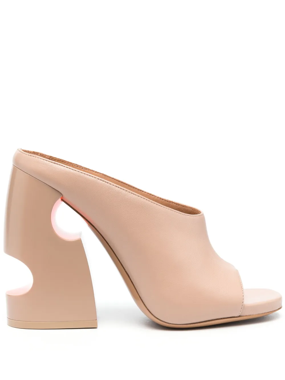 Women Off-White Pop Meteor 110mm Block Mules 1 Women Off-White Pop Meteor 110mm Block Mules