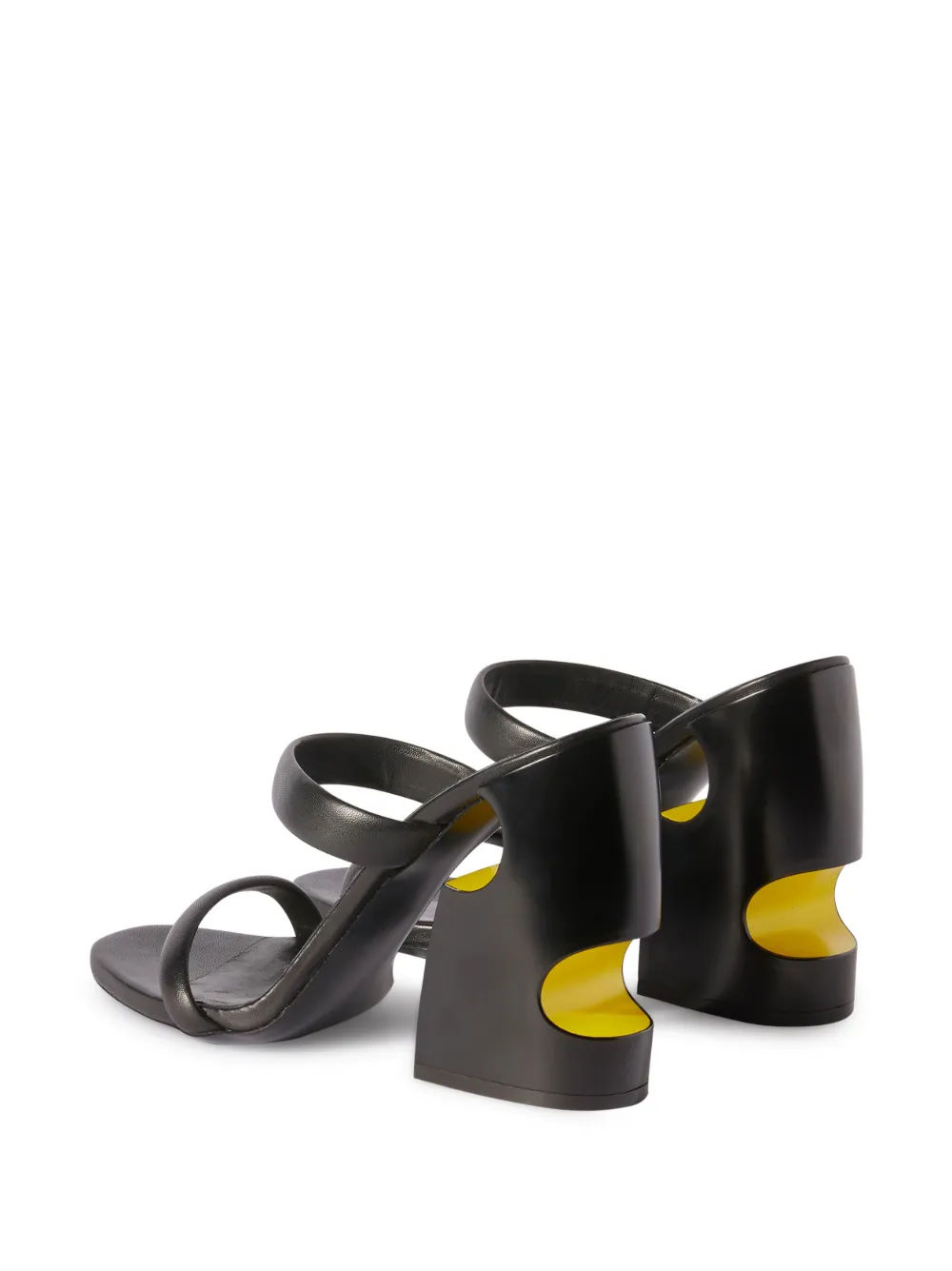 Women Off-White Pop Meteor Cut-out Mules 3 Women Off-White Pop Meteor Cut-out Mules - Image 3