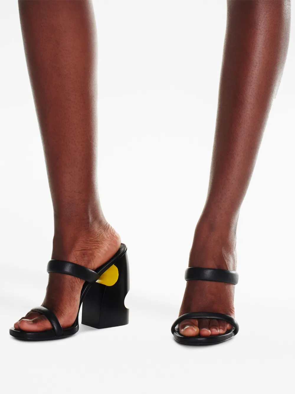 Women Off-White Pop Meteor Cut-out Mules 6 Women Off-White Pop Meteor Cut-out Mules - Image 6