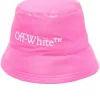 Women Off-White Embroidered-logo Bucket Hat