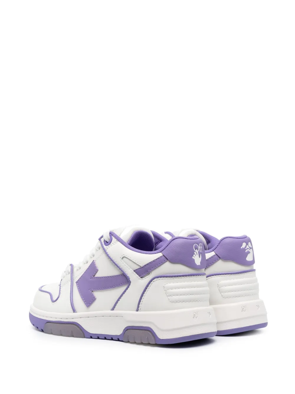 Women Off-White Out Of Office Low-top Leather Sneakers 3 Women Off-White Out Of Office Low-top Leather Sneakers - Image 3