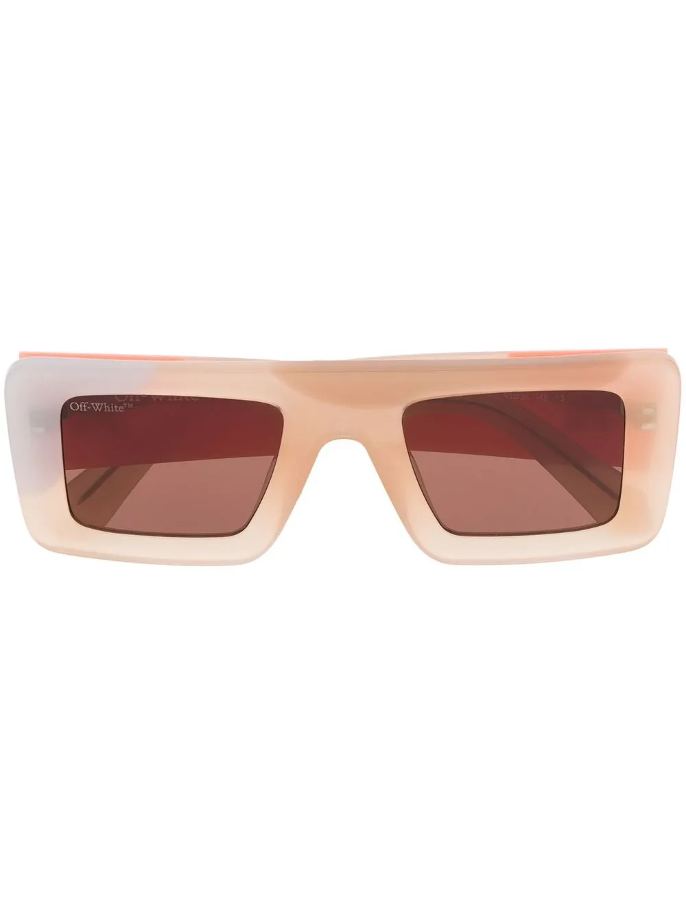 Women Off-White Seattle Square-frame Sunglasses 1 Women Off-White Seattle Square-frame Sunglasses