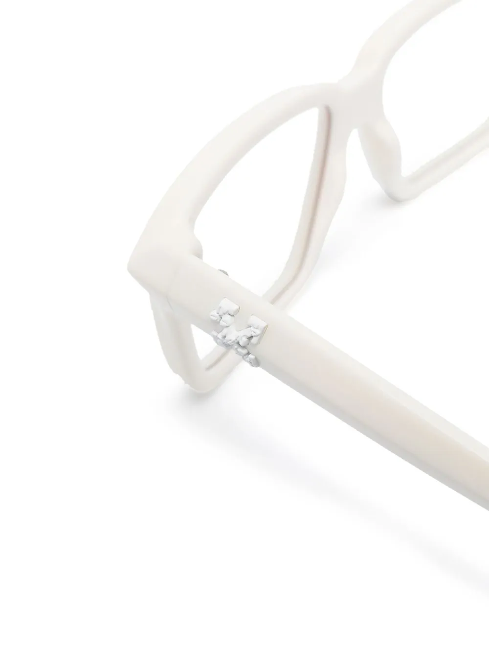 Women Off-White Rectangle-frame Optical Glasses 3 Women Off-White Rectangle-frame Optical Glasses - Image 3