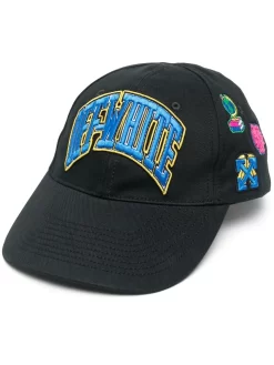Women Off-White Logo-patch Cap