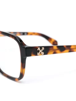 Women Off-White Optical Style 28 Rectangle-frame Glasses -Off-White 19323202 43525778 1000