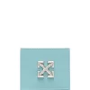 Women Off-White Logo-plaque Leather Card Holder